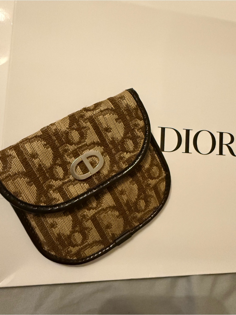 Christian Dior Trotter coin purse
